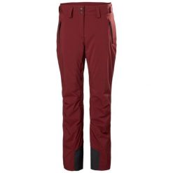 Spodnie narciarskie dla kobiet Helly Hansen Legendary. Czerwone spodnie narciarskie Helly Hansen, bez wzorów, narciarskie. Za 814.55 zł.