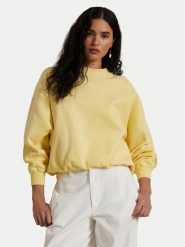 Polo Ralph Lauren Bluza 211965111001 Żółty Oversize. Żółte bluzy Polo Ralph Lauren, m, bez wzorów, z bawełny, bez kaptura. Za 629.99 zł.