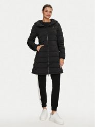 Guess Kurtka puchowa New Altea V4YL05 WF3X0 Czarny Regular Fit. Czarne kurtki Guess, xs, z aplikacjami, z puchu, bez kaptura. Za 499.99 zł.