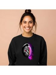 WOOOP Bluza "Infinity" w kolorze czarnym rozmiar: M. Czarne bluzy Wooop, m, bez wzorów, z bawełny, bez ramiączek, bez kaptura. Za 100.99 zł.