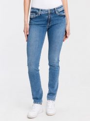 Cross Jeans Dżinsy - Slim fit - w kolorze niebieskim rozmiar: W28/L28. Niebieskie jeansy Cross Jeans, l, z aplikacjami, z jeansu, klasyczne. Za 127.95 zł.