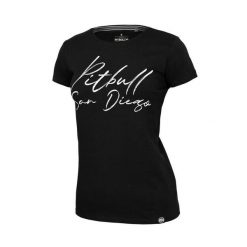 Koszulka bawełniana sportowa t-shirt dla dorosłych Pitbull SD. Białe t-shirty sportowe PITBULL, xs, bez wzorów, z bawełny, bez ramiączek. Za 59.99 zł.