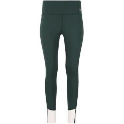 Damskie legginsy Athlecia Aspasia. Zielone legginsy Athlecia, bez wzorów, z materiału, eleganckie. Za 124.00 zł.