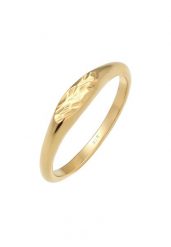 Elli Siegelring Oval Pinky Ring Gehämmert 925 Silber Pierścionki 1 ct Damski. Pierścionki Elli, srebrne. Za 278.99 zł.