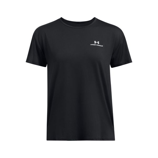 Koszulka Under Armour Ua Vanish Energy Ss 2.0 Damskie. Czarne t-shirty sportowe Under Armour, s, bez wzorów, bez ramiączek, na fitness i siłownię. Za 170.20 zł.