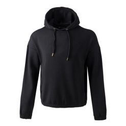 Bluza damska z kapturem Athlecia Namier. Czarne bluzy Endurance, xs, bez wzorów, bez ramiączek, z kapturem. Za 233.50 zł.