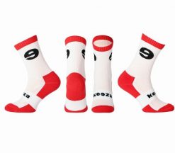 Skarpety sportowe Keeza strefowe TRÓJPAK. Białe skarpetki KEEZA, bez wzorów, z bawełny. Za 32.00 zł.