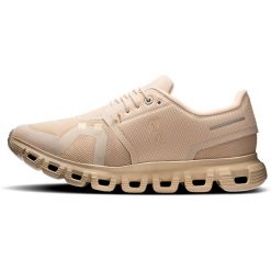 Buty damskie On Cloud 6. Brązowe buty treningowe On, bez wzorów, bez zapięcia, na fitness i siłownię. Za 759.99 zł.