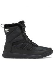 Sorel Śniegowce Whitney II Plus Lace Wp 2088241010 Czarny. Czarne śniegowce Sorel, bez wzorów, z materiału, bez zapięcia. Za 499.99 zł.