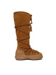 Moon Boot Śniegowce Mb Luna Boot Extra 80D2480200 Brązowy. Brązowe śniegowce Moon Boot, bez wzorów, ze skóry, bez zapięcia. Za 1,219.00 zł.