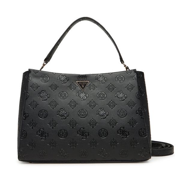 Torebka Guess. Czarne torebki klasyczne Guess, z aplikacjami, klasyczne, bez dodatków. Za 379.99 zł.