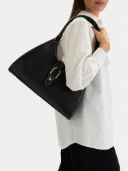 Beverly Hills Polo Club Torebka CEO-BHPC-C-012-09 Czarny. Czarne torebki klasyczne Beverly Hills Polo Club, bez wzorów, z materiału, bez dodatków. Za 249.99 zł.