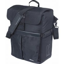 Torba rowerowa Move MIK Hooks, czarna. Czarne torby na laptopa BASIL, bez wzorów. Za 299.00 zł.