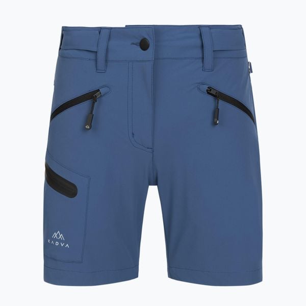 Spodenki damskie KADVA Reto WMNS. Niebieskie szorty KADVA, bez wzorów, z elastanu, outdoorowe. Za 89.99 zł.