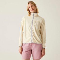 Polar turystyczny damski Lilana rozsuwany. Fioletowe bluzy z polaru Regatta, bez wzorów, z polaru, trekkingowe. Za 245.00 zł.