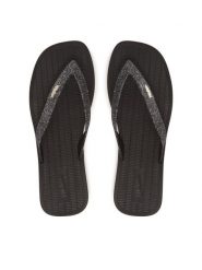 Melissa Japonki Melissa Sun Long Beach II Ad 35781 Czarny. Czarne japonki Melissa, bez wzorów, z tworzywa sztucznego. Za 129.99 zł.