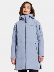Didriksons Parka Ella Wns Parka 2 504835 Błękitny Regular Fit. Niebieskie płaszcze Didriksons, bez wzorów, z syntetyku, bez kaptura. Za 739.99 zł.