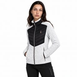Kurtka hybrydowa damska COPEN. Czarne kurtki Aulp, m, bez wzorów, z dzianiny, eleganckie, bez kaptura. Za 479.99 zł.