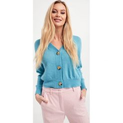Kardigan Pittura WEEKEND MAX MARA. Niebieskie swetry Weekend Max Mara, xs, bez wzorów, bez ramiączek. W wyprzedaży za 685.30 zł.