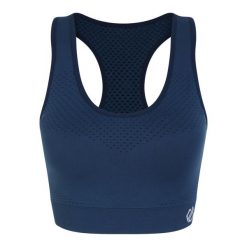 Biustonosz Sportowy Damski Dont Sweat It. Niebieskie biustonosze sportowe Dare 2b, bez wzorów, na fitness i siłownię. Za 65.99 zł.