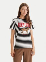 LOLA CASADEMUNT T-Shirt LS2615107 Czarny Regular Fit. Czarne t-shirty LOLA CASADEMUNT, xs, bez wzorów, z bawełny, bez kołnierzyka, bez ramiączek. Za 294.99 zł.