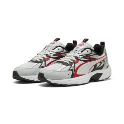Sneakersy unisex Milenio Tech PUMA. Czerwone buty sportowe lifestyle Puma, bez wzorów, sportowe, bez zapięcia. Za 329.00 zł.