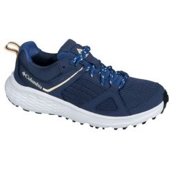 Buty Columbia Novo Trail 2062881466 niebieskie. Niebieskie buty treningowe bez wzorów, z gumy, bez zapięcia. Za 429.98 zł.