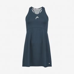 Sukienka ze spodenkami do tenisa damska SPIRIT HEAD. Niebieskie sukienki Head, l, bez wzorów, sportowe, bez kołnierzyka, bez ramiączek, sportowe. W wyprzedaży za 358.70 zł.