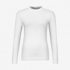 Koszulka z długim rękawem damska FLEX Seamless LS. Białe t-shirty sportowe Head, m, bez wzorów, bez ramiączek, tenisowe. W wyprzedaży za 196.00 zł.