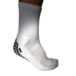 Skarpety piłkarskie/ getry antypoślizgowe SPEED 37-41. Białe skarpetki YAKIMASPORT, bez wzorów, z bawełny. Za 19.99 zł.