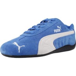 Buty PUMA YELLOW SPEEDCAT OG Niebieski. Niebieskie buty trekkingowe Puma, z materiału, bez zapięcia. Za 333.99 zł.