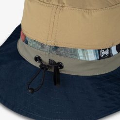 Kapelusz Buff Explore Booney Hat Harq. Brązowe kapelusze Buff, bez wzorów, z materiału, retro. Za 219.90 zł.