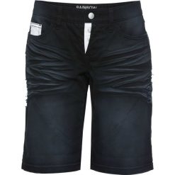 Krótkie spodenki bonprix czarno-biały. Czarne szorty sportowe bonprix. Za 59.99 zł.