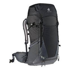 Plecak trekkingowy FUTURA PRO 38L SL DEUTER. Czarne plecaki Deuter, bez wzorów, bez dodatków. Za 732.99 zł.