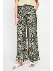 Le Jardin du Lin Spodnie w kolorze czarno-zielonym rozmiar: 42. Czarne spodnie materiałowe Le jardin du lin, bez wzorów, z materiału, klasyczne, z standardowym stanem. Za 108.99 zł.