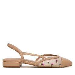 Baleriny Aldo. Czerwone baleriny Aldo, bez wzorów, bez obcasa, bez zapięcia. Za 249.99 zł.