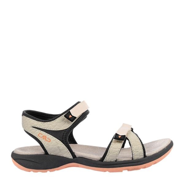 Sandały sportowe damskie CMP ADIB. Brązowe sandały CMP, bez wzorów, sportowe, bez obcasa, bez zapięcia. Za 169.99 zł.