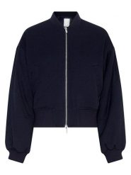 MOSS COPENHAGEN Kurtka w kolorze granatowym rozmiar: S/M. Niebieskie kurtki Moss Copenhagen, m, bez wzorów, bez kaptura. Za 274.95 zł.