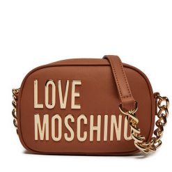 Torebka LOVE MOSCHINO. Brązowe listonoszki Love Moschino, bez wzorów, bez dodatków. Za 869.99 zł.