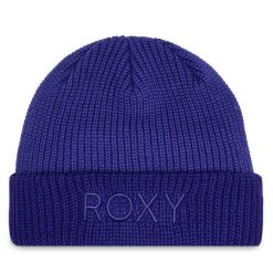 Czapka Roxy. Niebieskie czapki zimowe Roxy, bez wzorów. Za 159.99 zł.
