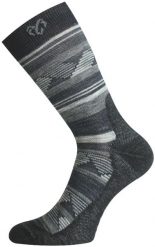 Skarpety merino WLI. Żółte skarpetki LASTING, bez wzorów, z elastanu. Za 65.00 zł.