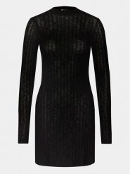 Billabong Sukienka codzienna Everleigh Mock Ktdr ABJKD00219 Czarny Slim Fit. Czarne sukienki Billabong, na co dzień, l, bez wzorów, z dzianiny, bez kołnierzyka, bez ramiączek, proste. Za 179.99 zł.