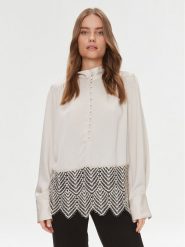 Bruuns Bazaar Bluzka BBW3741 Écru Relaxed Fit. Bluzki Bruuns Bazaar, bez wzorów, z syntetyku, bez kołnierzyka, bez ramiączek. Za 329.99 zł.
