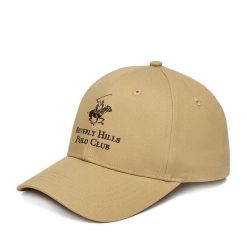 Czapka z daszkiem Beverly Hills Polo Club. Brązowe czapki z daszkiem Beverly Hills Polo Club, bez wzorów. Za 79.99 zł.
