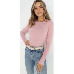 Różowy Sweter Assel. Czerwone swetry Born2be, m, bez wzorów, z dzianiny, klasyczne, bez ramiączek. W wyprzedaży za 55.99 zł.