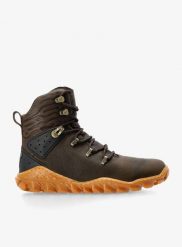 Buty damskie Vivobarefoot Tracker Forest Esc. Brązowe trekkingi VIVOBAREFOOT, bez wzorów, z gumy, przed kolano, bez zapięcia, trekkingowe. Za 1,088.99 zł.