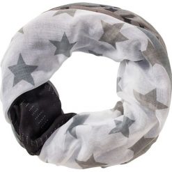 Szal koło w gwiazdy bonprix szaro-biały twill. Szaliki i kominy marki B'TWIN. Za 44.99 zł.