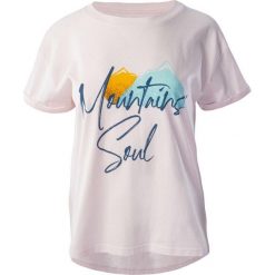 Koszulka treningowa damska Elbrus Svea. Czerwone t-shirty sportowe ELBRUS, xs, bez wzorów, bez ramiączek. Za 53.91 zł.