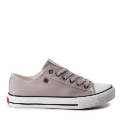 Trampki Big Star Shoes. Szare trampki BIG STAR SHOES, bez wzorów, retro, bez zapięcia. Za 99.99 zł.