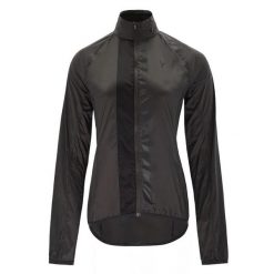 Kurtka rowerowa damska Silvini Gela WJ2235. Czarne kurtki Silvini, na jesień, s, bez wzorów, z materiału, klasyczne, z kapturem. Za 169.99 zł.